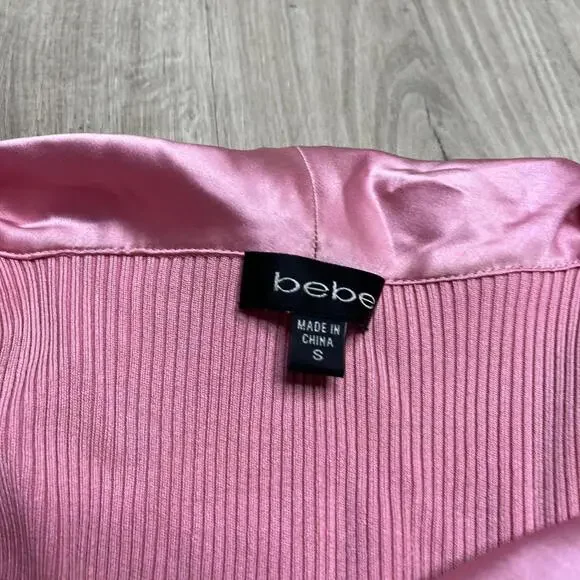 Bebe Women's Pink Blous - Picture 3 of 6